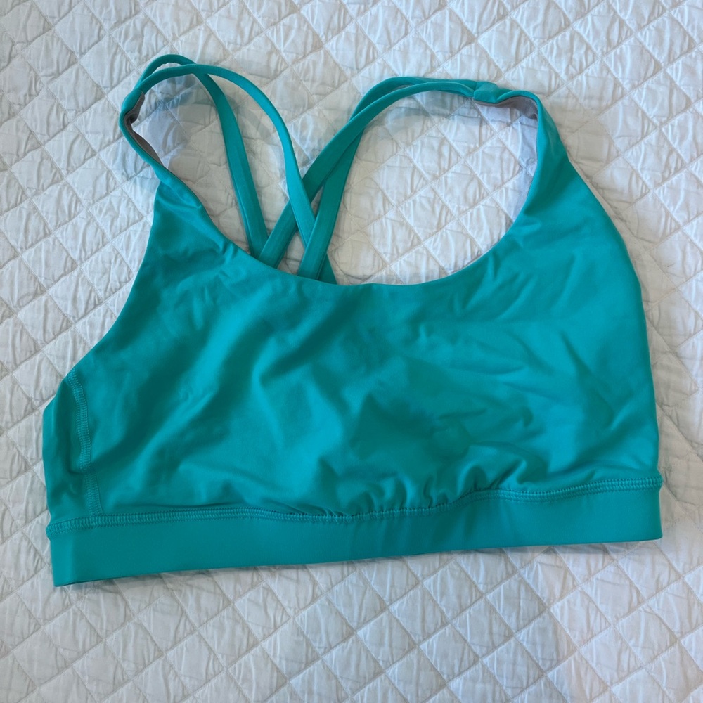 Lululemon Intense Teal Energy Bra